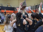 Perrysburg volleyball sweeps to 4th straight district championship