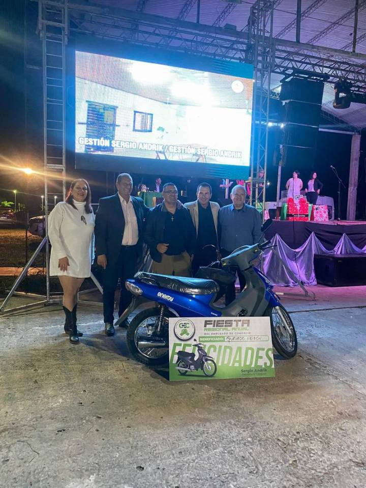 Papp participó de la Fiesta Regional Anual del Empleado de Comercio