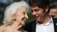 Axel Kicillof también saludó a Carlotto por su cumpleaños: "Seguimos tu ejemplo"