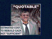 Estimated cost to rebuild Gaza not “sufficient”