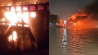 Crucero en el río Nilo se incendia mientras transportaba más de 200 pasajeros: las intensas llamas consumieron parcialmente la nave