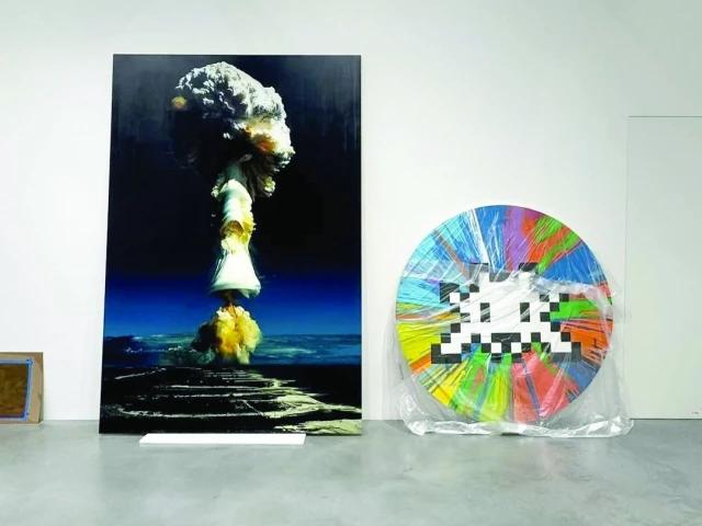 Art rebels unite in 'Triple Trouble'