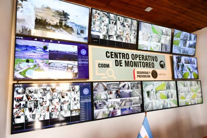 Inauguraron el Centro Operativo de Monitoreo en la Unidad Penal Nº 9