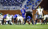 Big leg, bigger presence: Hampton U’s 6-foot-6 kicker finding his rhythm