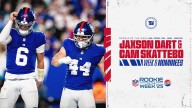 Jaxson Dart, Cam Skattebo nominated for Pepsi Rookie of the Week