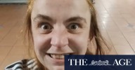 Woman accused of terrifying Melbourne stabbing attack laughs in court