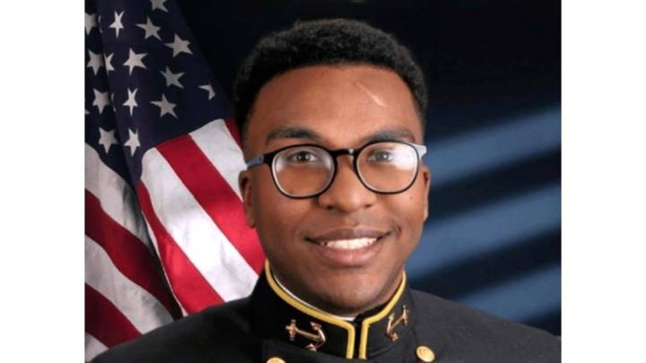 Midshipman Philbert James recalled for his eloquence, leadership