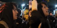 Manifestante revela que turba persiguió a policía cerca de Plaza Francia y que el agente disparó al piso: “Estaba por agarrarlo”