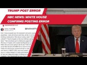 Trump accidentally posts message urging indictments on Truth Social