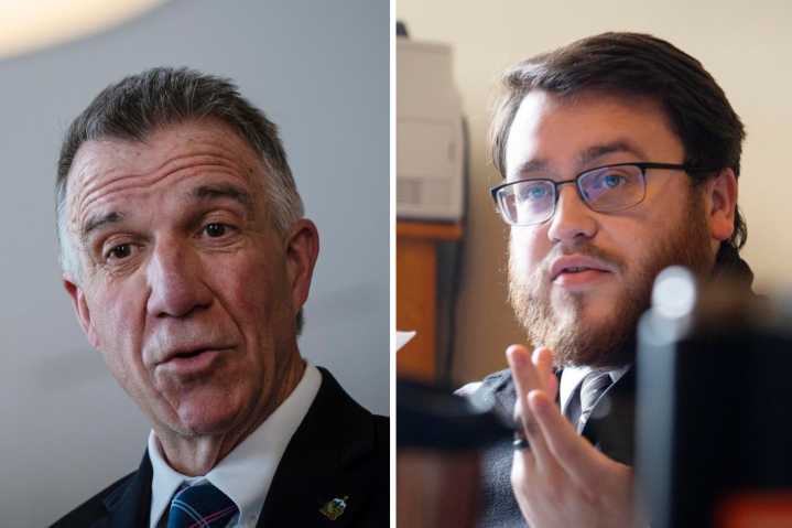 Vermont GOP leaders continue to distance themselves from first-year state senator as he issues apology over leaked group chat 