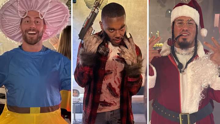 Detroit Lions, Philadelphia Eagles Go All-Out With Costumes At Halloween Parties