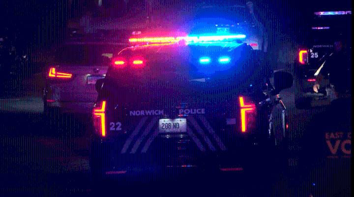 Gunshot fired inside Norwich home struck neighboring house, police say
