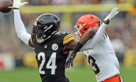 Flag, frustration and drops: Jerry Jeudy’s day mirrors Browns’ offensive struggles in loss to Steelers