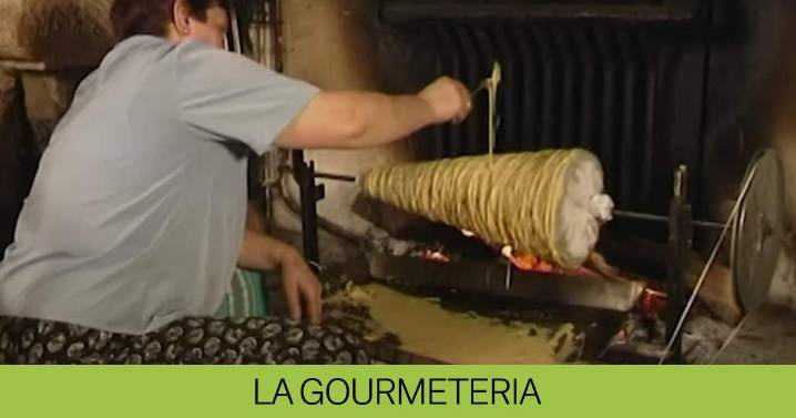 El kebab dulce típico del Pirineo que se hace con 100 huevos y se conserva durante un año