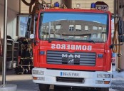 Una mujer herida en el incendio de una vivienda en La Laguna