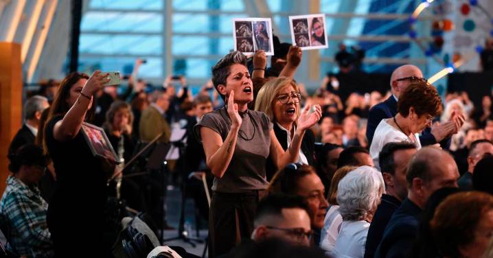 Las fotos del funeral de Estado a las víctimas de la dana en Valencia