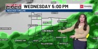 Rain expected Wednesday, Thursday