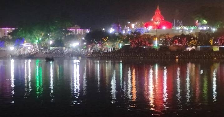 Dipabali Utshab 2025 Begins with Grandeur at Tripureswari Temple in Udaipur