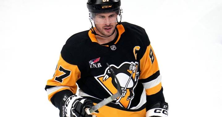 Crosby has goal, 2 assists to reach 1,700 points as Penguins beat Blues 6