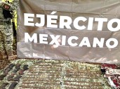 Gabinete de Seguridad detiene a dos, asegura armas y drogas en Sinaloa 