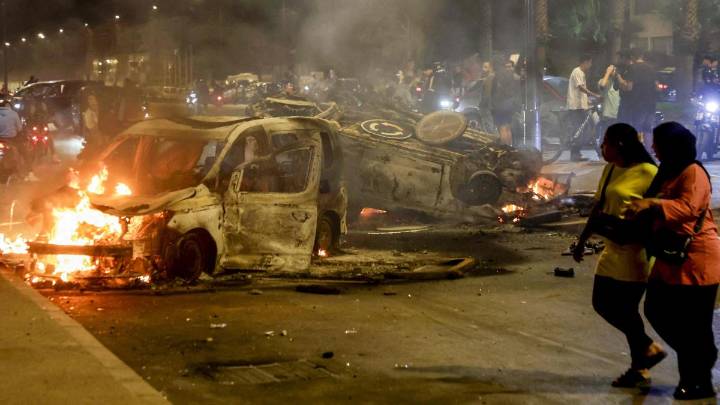 Dos muertos durante las protestas juveniles en Marruecos