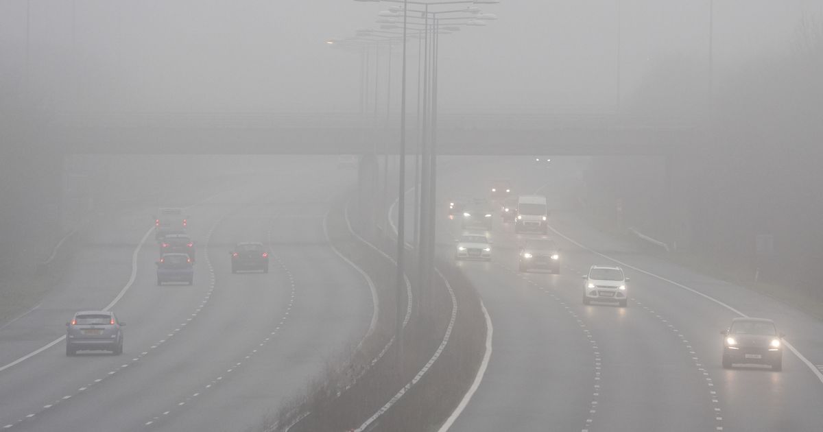 Met Office issues yellow fog warning for Warwickshire today