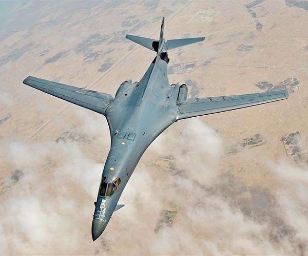 US B-1B bomber flew off coast of Venezuela: flight tracking data