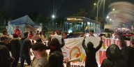 Protestas a las afueras del Vive Claro en Bogotá, previo al concierto de Guns N’ Roses, provocaron colapso vehicular