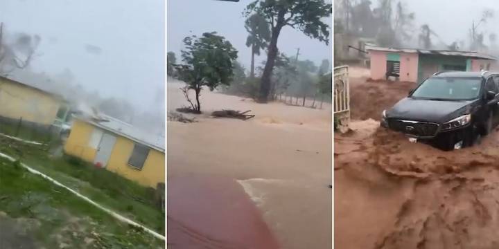 Los videos que muestran la destrucción que dejó el huracán Melissa tras su paso por Jamaica