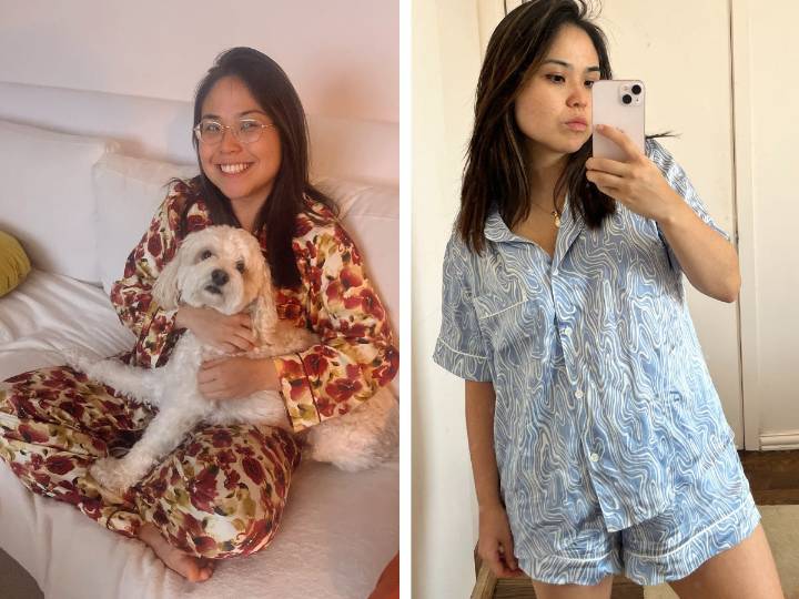 This fancy silk pajama set from Eberjey makes me feel like I have a personal butler and breakfast in bed waiting