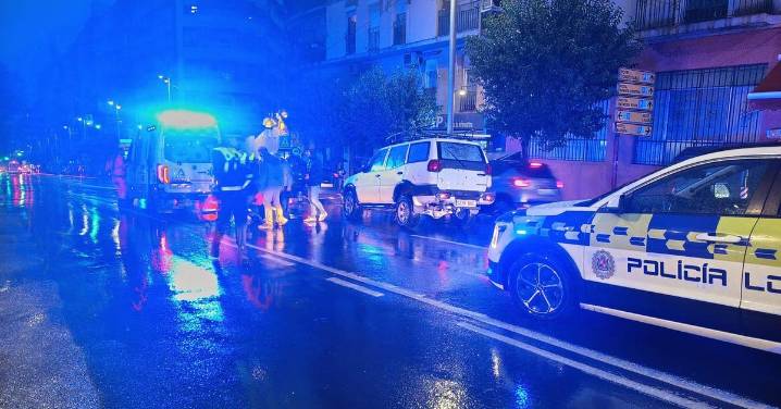 Herida una persona tras ser atropellada frente a la estación de autobuses de Jaén