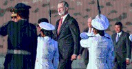 El rey Felipe VI de España llegó al Perú para participar en el X Congreso Internacional de la Lengua Española en Arequipa