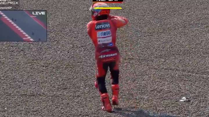 Marc Márquez tiene una fractura en el hombro y volverá a Madrid para ver si se opera