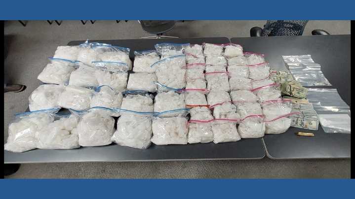 Tacoma police seize record 89 pounds of meth in Lewis County