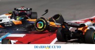 Así fue la accidentada largada de la carrera Sprint en el GP de Estados Unidos que también afectó a Colapinto
