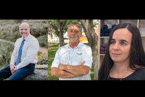 Here are three of the seven candidates running for Mayor of Pocatello