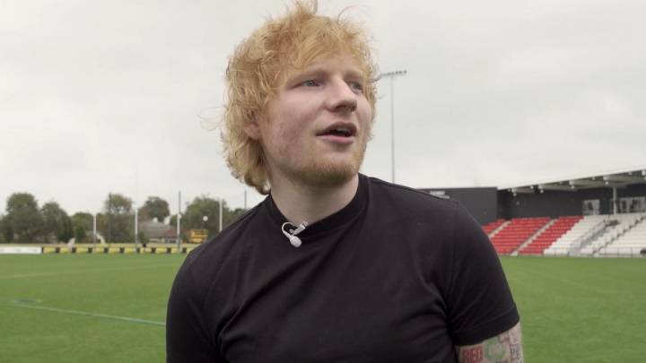 Brendan Fevola links pop megastar Ed Sheeran to pre-match show before Opening Round clash