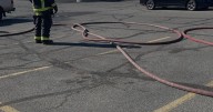 Car crashes into a building, causes gas line rupture at South Hill