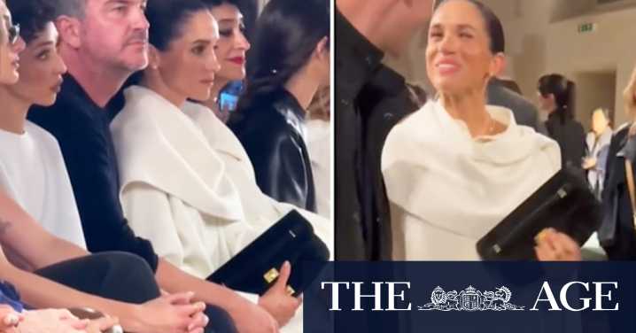 Meghan makes Paris Fashion Week debut