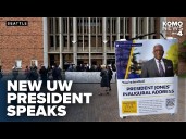 UW President Jones emphasizes education access and innovation in inaugural address