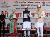 Prataprao Jadhav joins Gandhi Jayanti celebrations