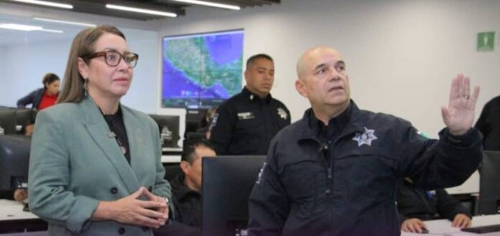 Azucena Cisneros supervisa patrullajes contra inseguridad en fraccionamiento Las Américas
