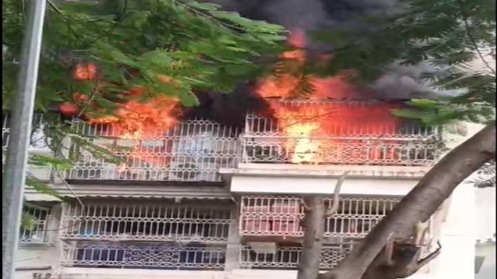 Fire breaks out in third-floor flat of Kharghar society; 12 residents rescued
