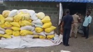 PDS rice smuggling racket busted in Karimnagar; 300 quintals seized