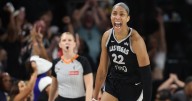 WNBA Finals: A'ja Wilson and Dana Evans lead Aces past Mercury in Game 1