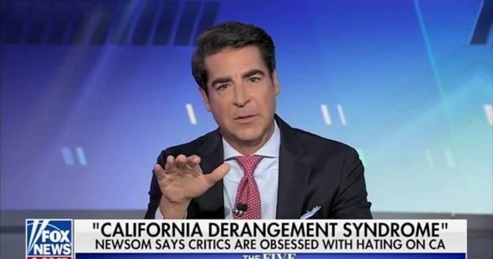 Fox News Host Jesse Watters Admits Gavin Newsom ‘Still A Threat’ to GOP