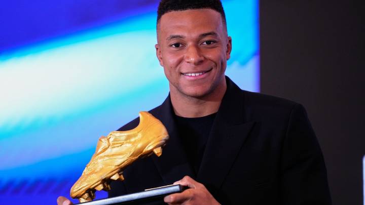 Kylian Mbappé: "Quiero volver a ganar la Bota de Oro el año que viene"