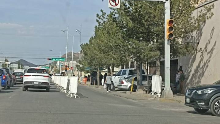 Despliegue Policial en el Sagrado Corazón para el cortejo fúnebre de Víctor Cruz