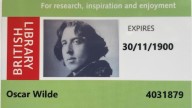 Author Oscar Wilde Gets Back His Library Card Over A Century After His Death