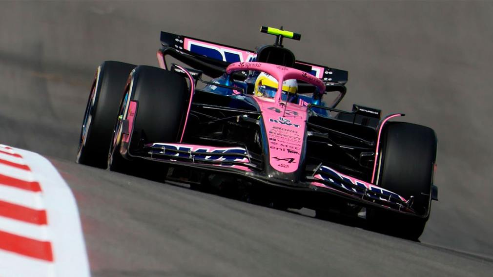 Franco Colapinto finalizó 16º en la única práctica del fin de semana del GP de Estados Unidos